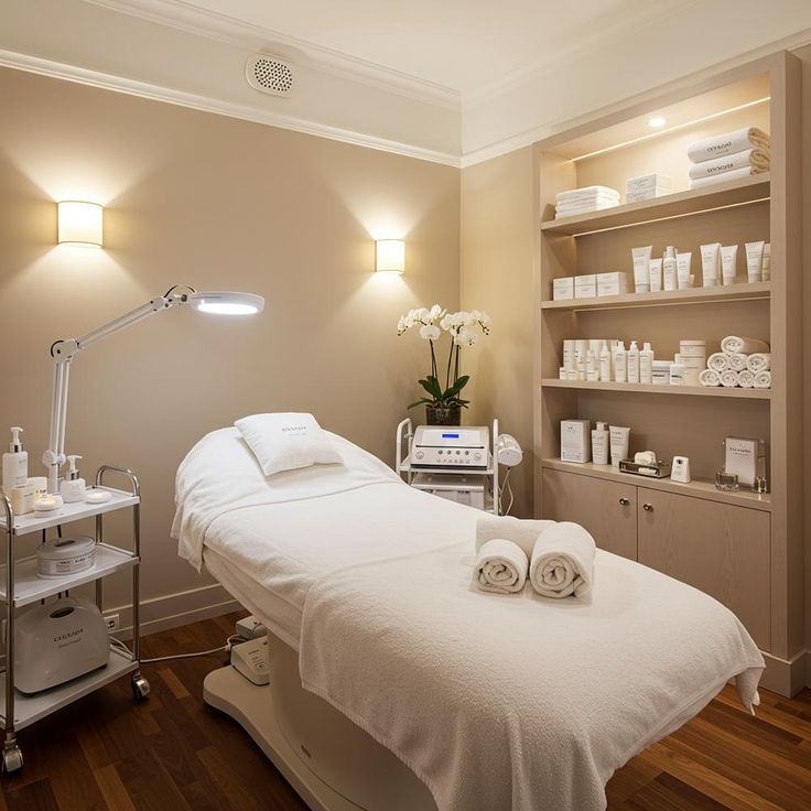 Aqua Facial Behandlungsraum bei Iconique Skin Würenlos